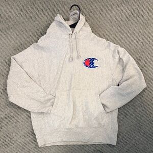 VINTAGE Champion Gray Hoodie for Men